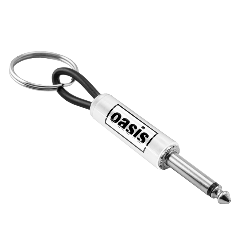 oasis logo guitar plug keychain by Selfnex