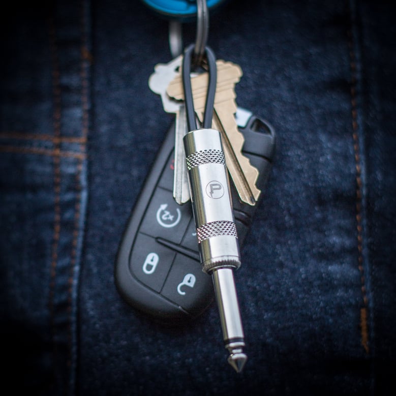 pluginz guitar plug keychain by Selfnex
