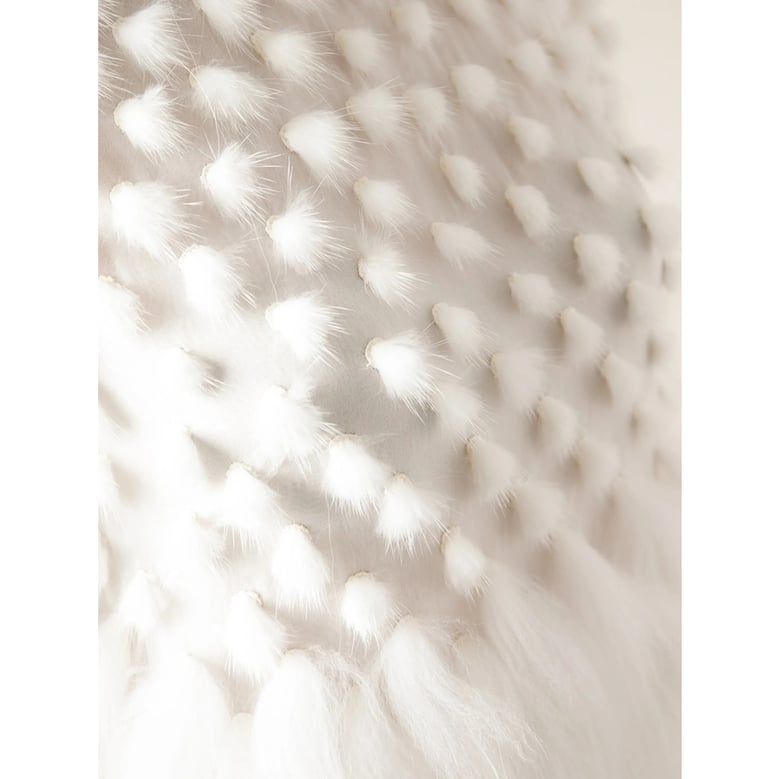 alexander mcqueen fur dress by Selfnex