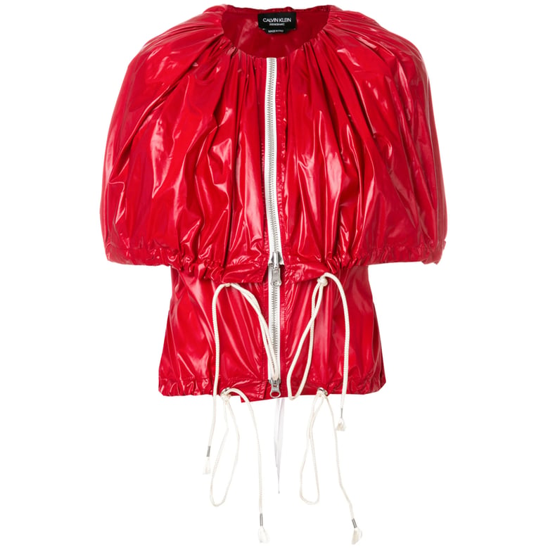 cape-style jacket with fitted body by Selfnex