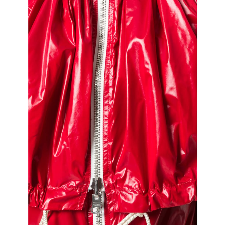 cape-style jacket with fitted body by Selfnex