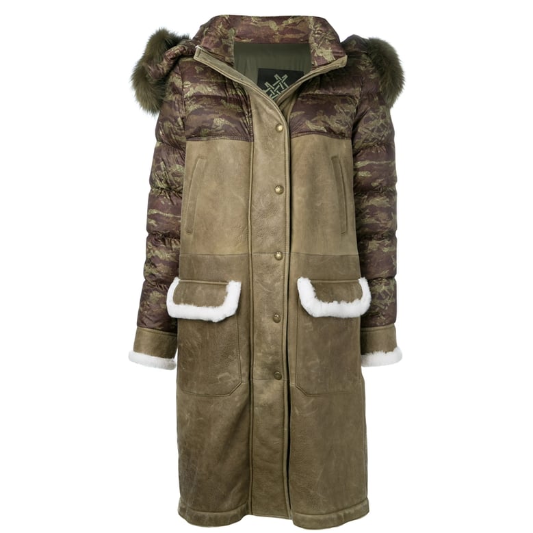 mr & mrs italy khaki green parka by Selfnex