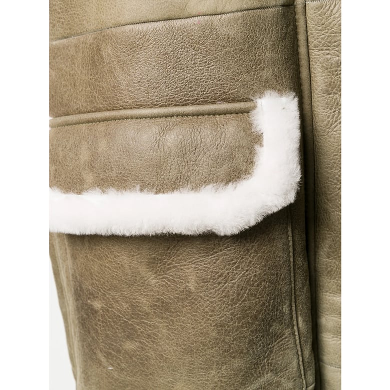 mr & mrs italy khaki green parka by Selfnex