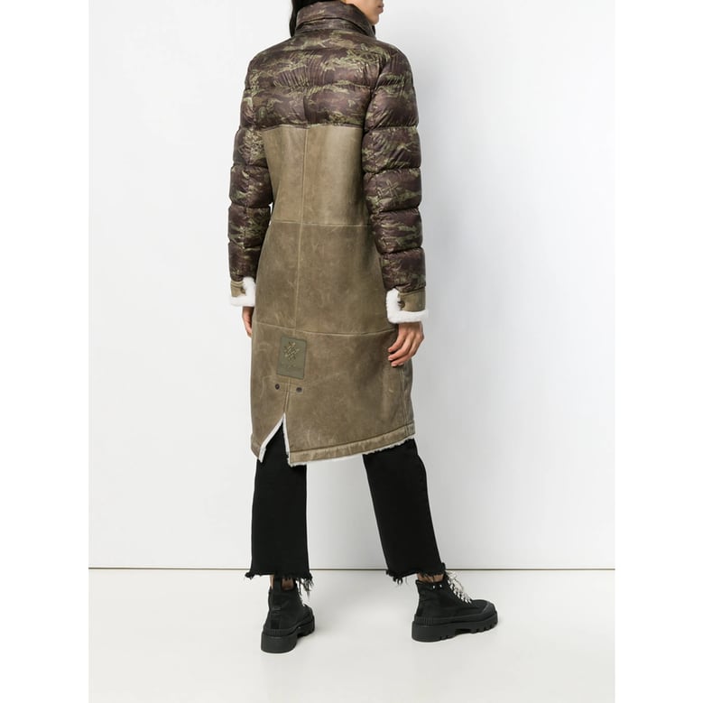 mr & mrs italy khaki green parka by Selfnex