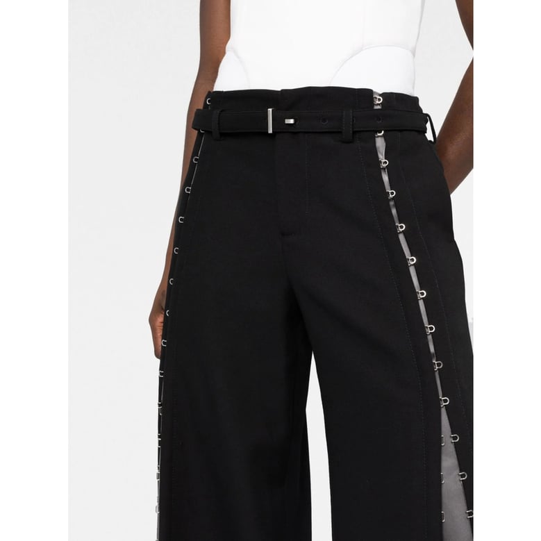 dion lee high waist trousers by Selfnex
