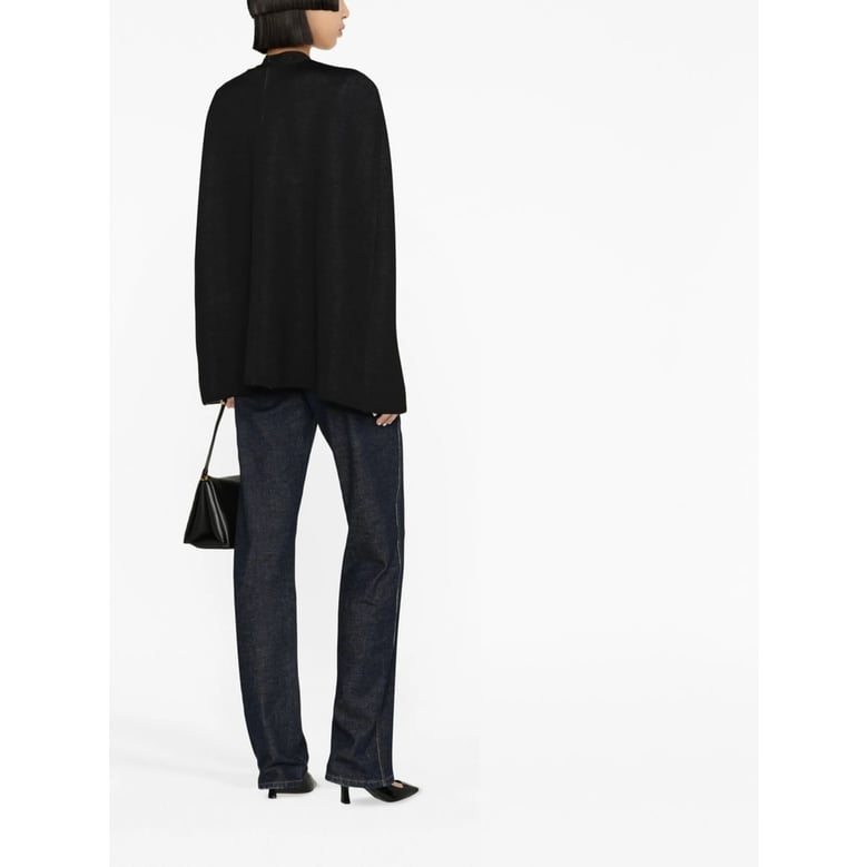 cape charlott wool jumper by Selfnex