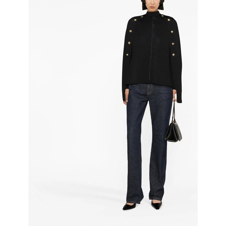 cape charlott wool jumper by Selfnex