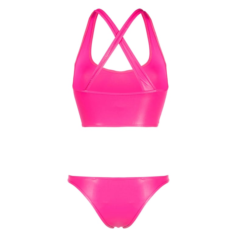 fuchsia pink beachwear by the attico by Selfnex