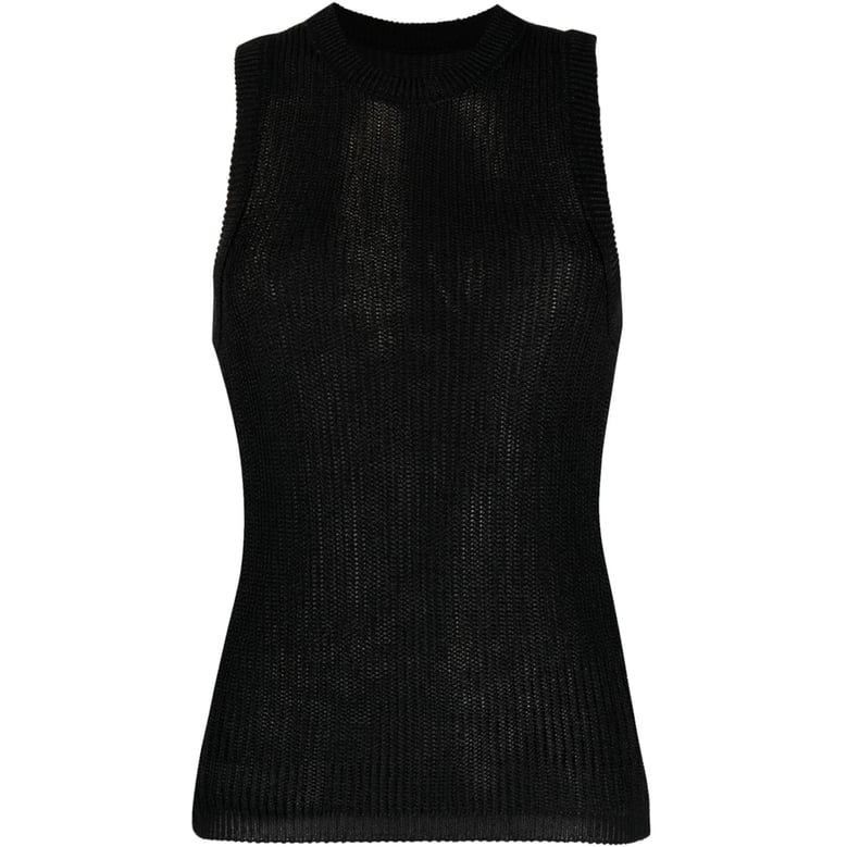 black knitted top by Selfnex