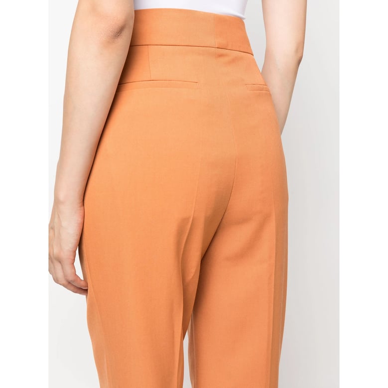 rodebjer caramel brown trousers by Selfnex