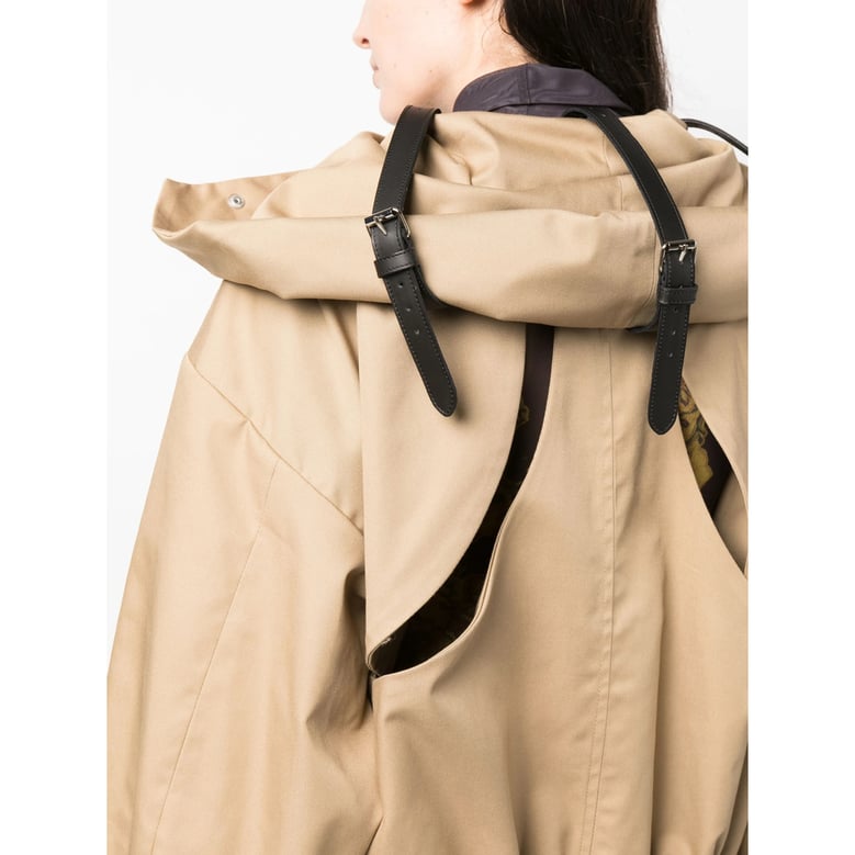 niccolò pasqualetti sand beige outerwear by Selfnex