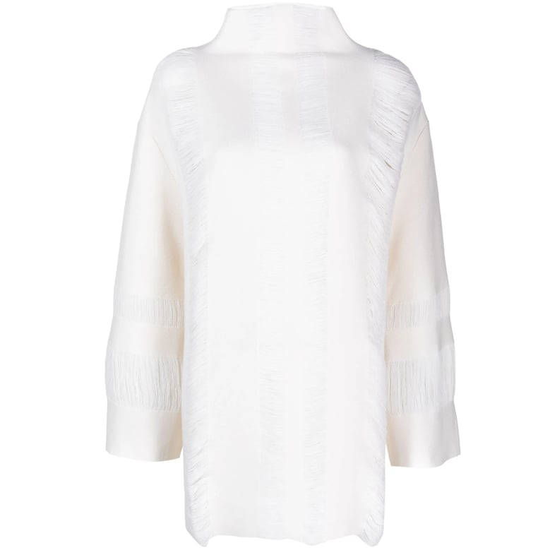 mrz open knit roll neck sweater by Selfnex