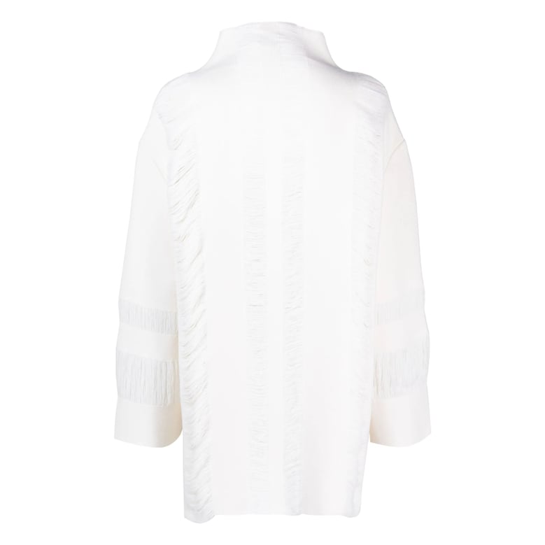 mrz open knit roll neck sweater by Selfnex