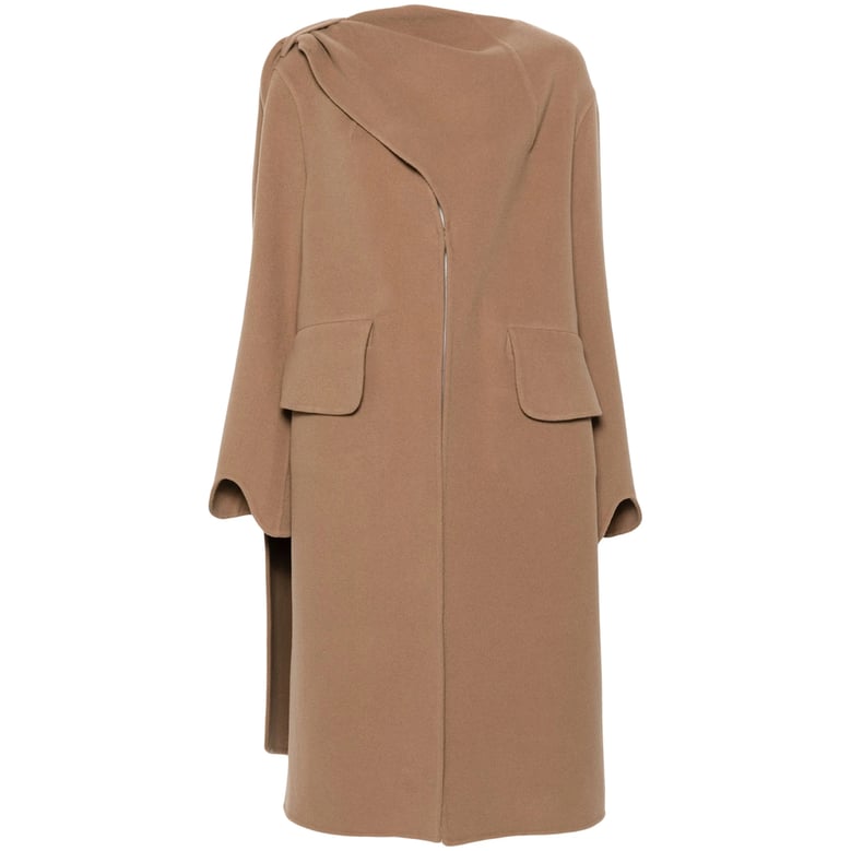 niccolò pasqualetti camel brown coat by Selfnex