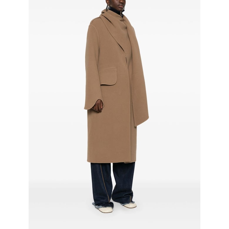 niccolò pasqualetti camel brown coat by Selfnex