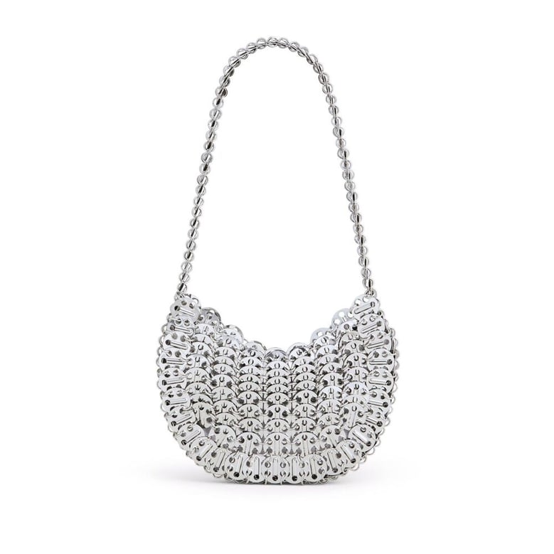 rabanne silver-tone shoulder bag by Selfnex