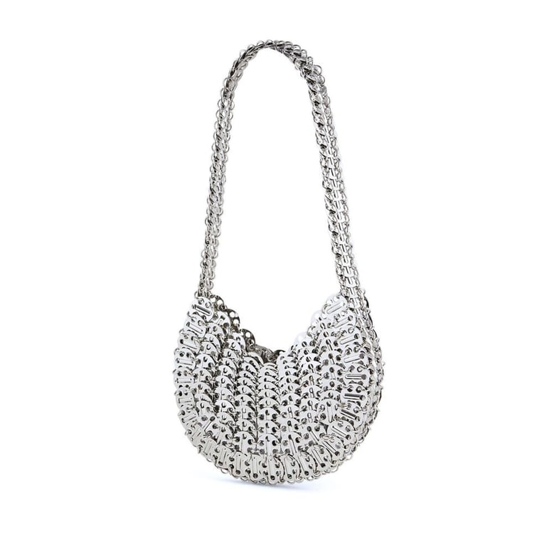 rabanne silver-tone shoulder bag by Selfnex