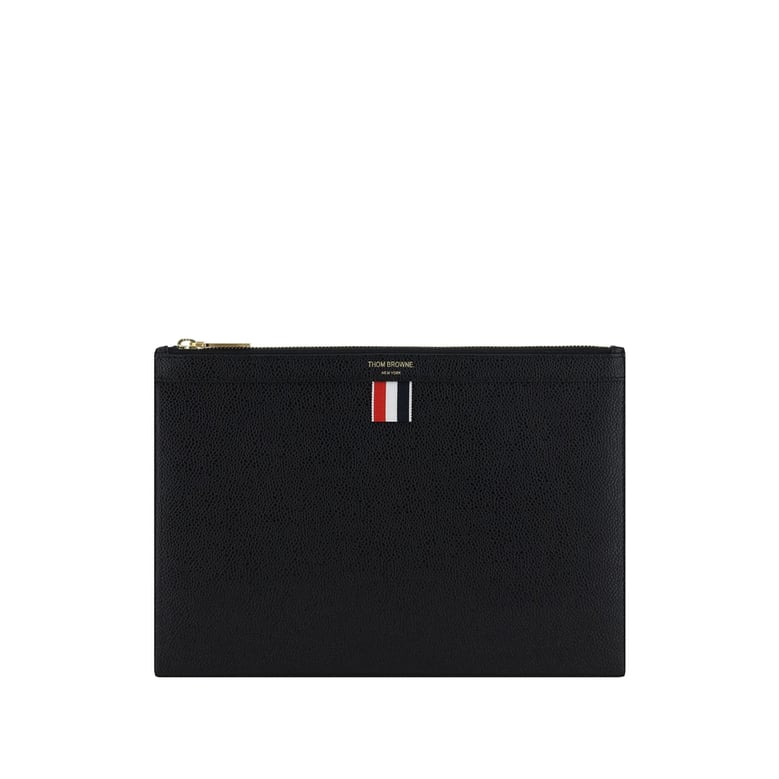 black calfskin clutch by Selfnex