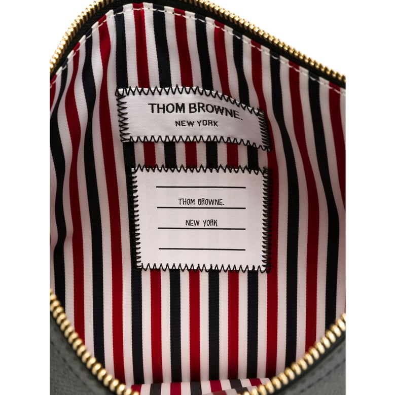 black calfskin clutch by Selfnex