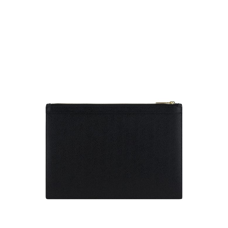 black calfskin clutch by Selfnex