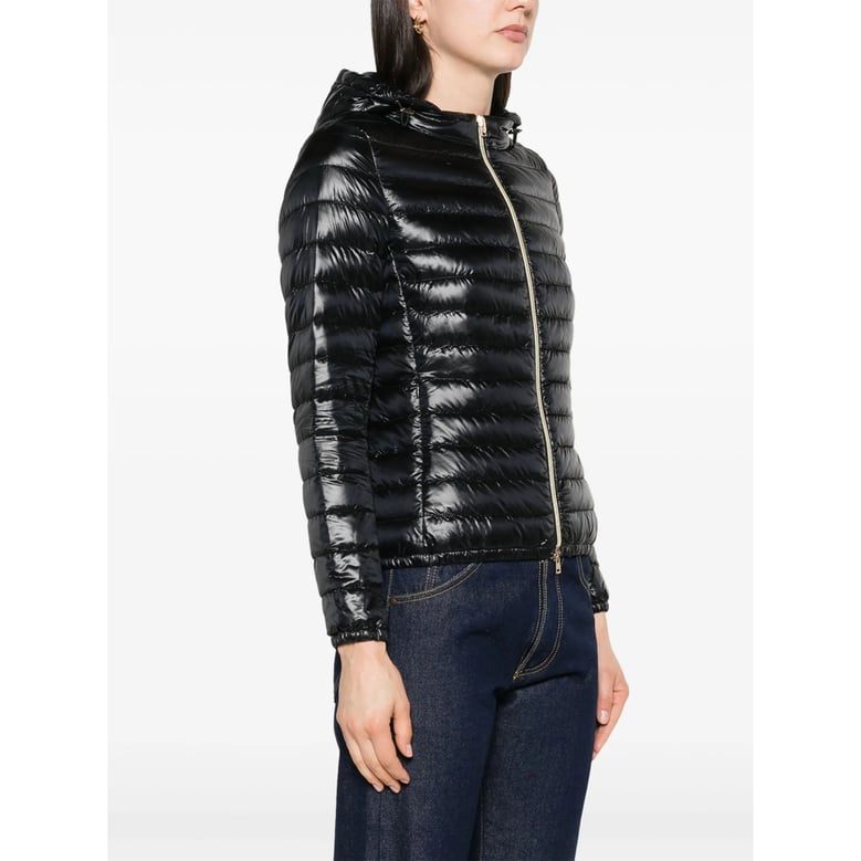 puffer jacket feather down black by Selfnex
