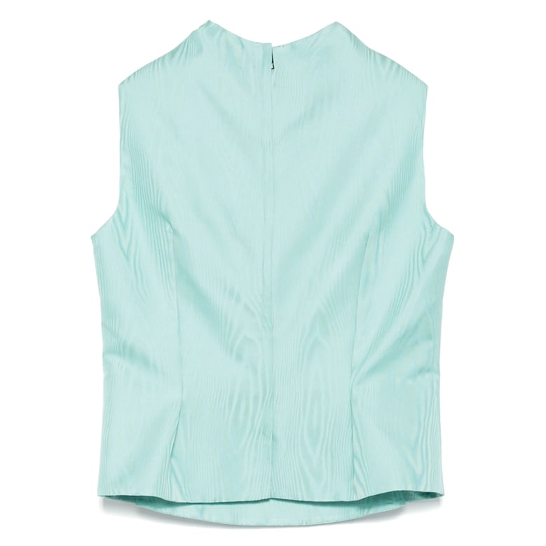 de santis top in turquoise blue-green by Selfnex