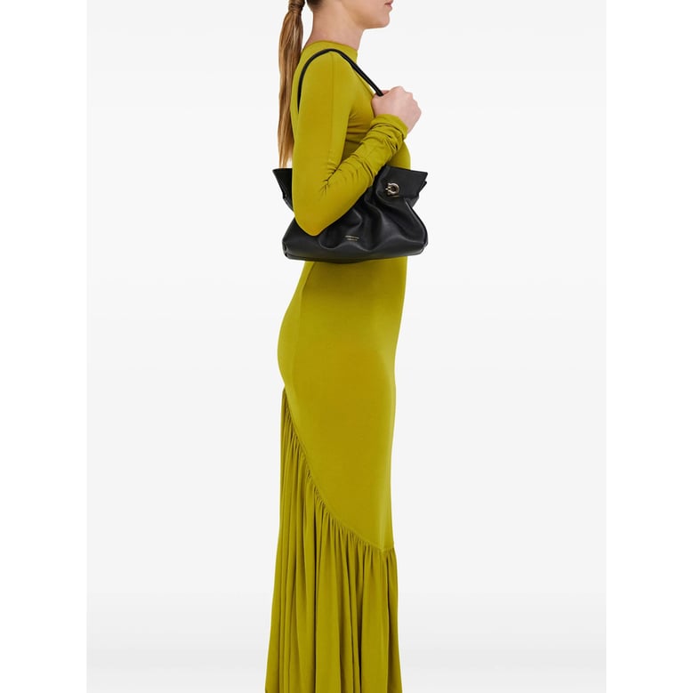 ferragamo soft black shoulder bag by Selfnex