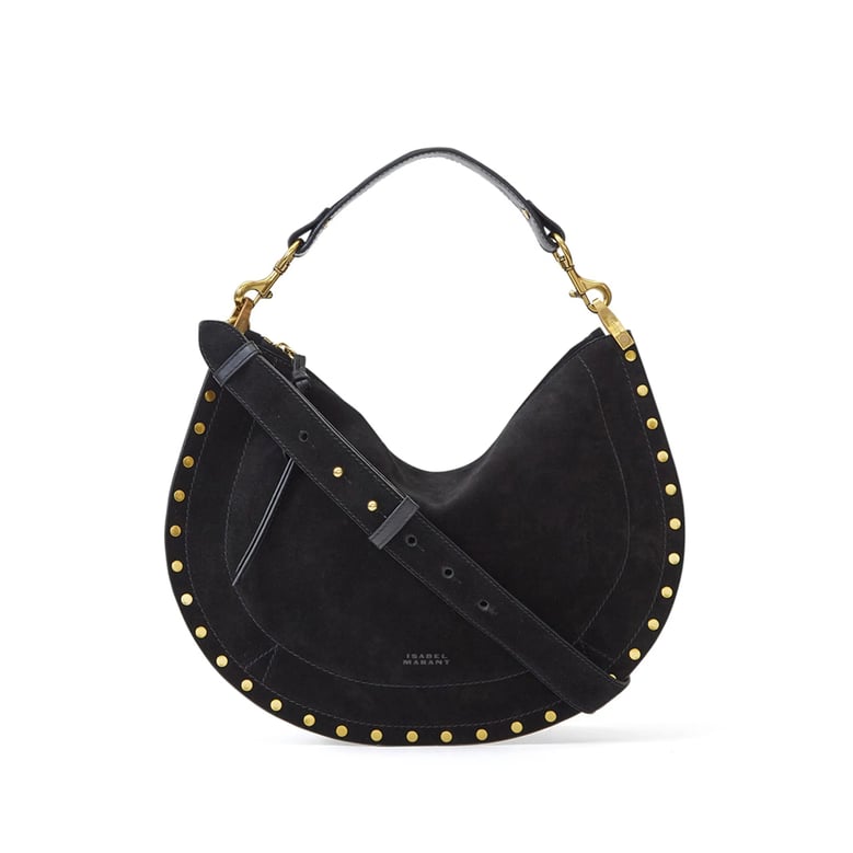 isabel marant black suede bag by Selfnex