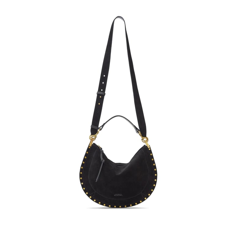 isabel marant black suede bag by Selfnex