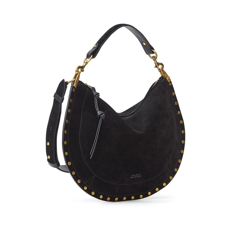 isabel marant black suede bag by Selfnex