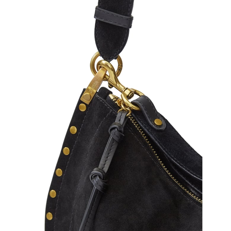 isabel marant black suede bag by Selfnex