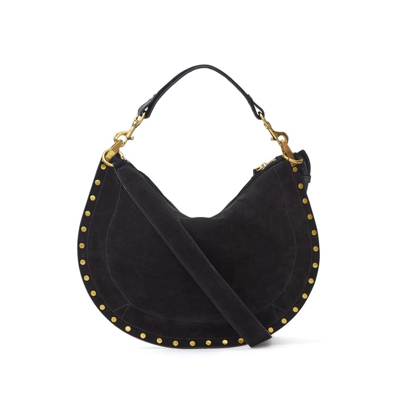 isabel marant black suede bag by Selfnex