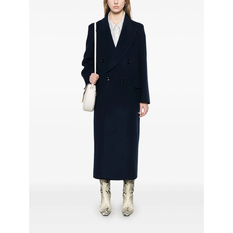 coat navy blue by Selfnex
