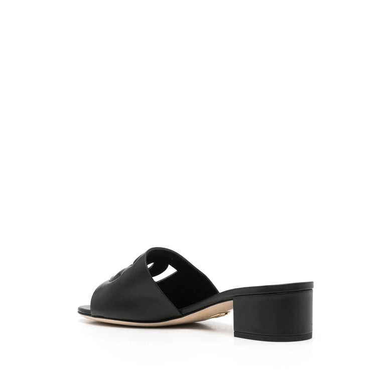 mules black calfskin by Selfnex