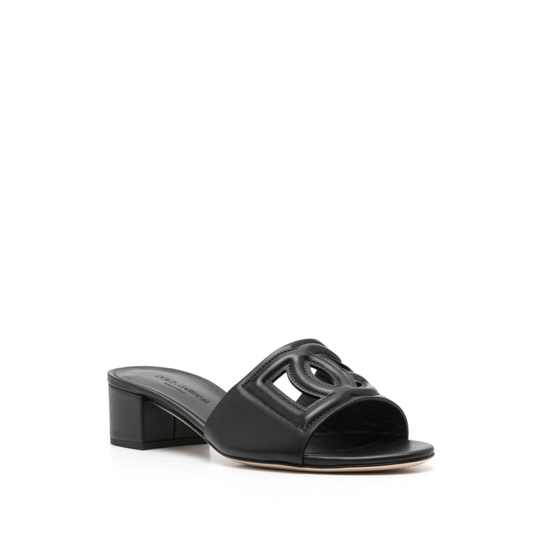 mules black calfskin by Selfnex