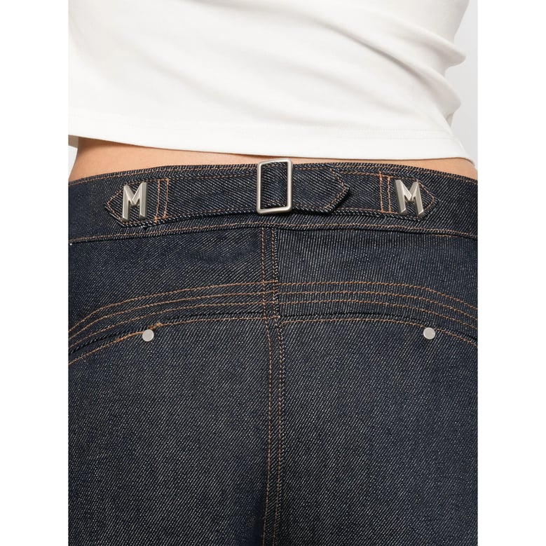 markgong wide-leg jeans by Selfnex