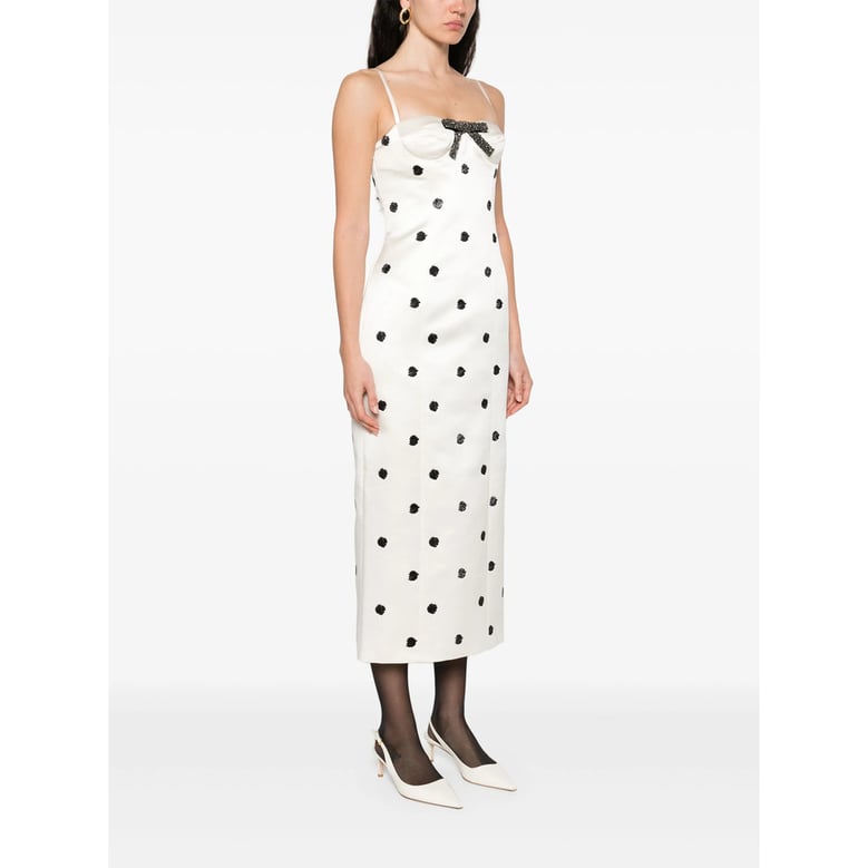 cocktail dress white/black by Selfnex