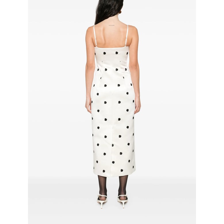 cocktail dress white/black by Selfnex