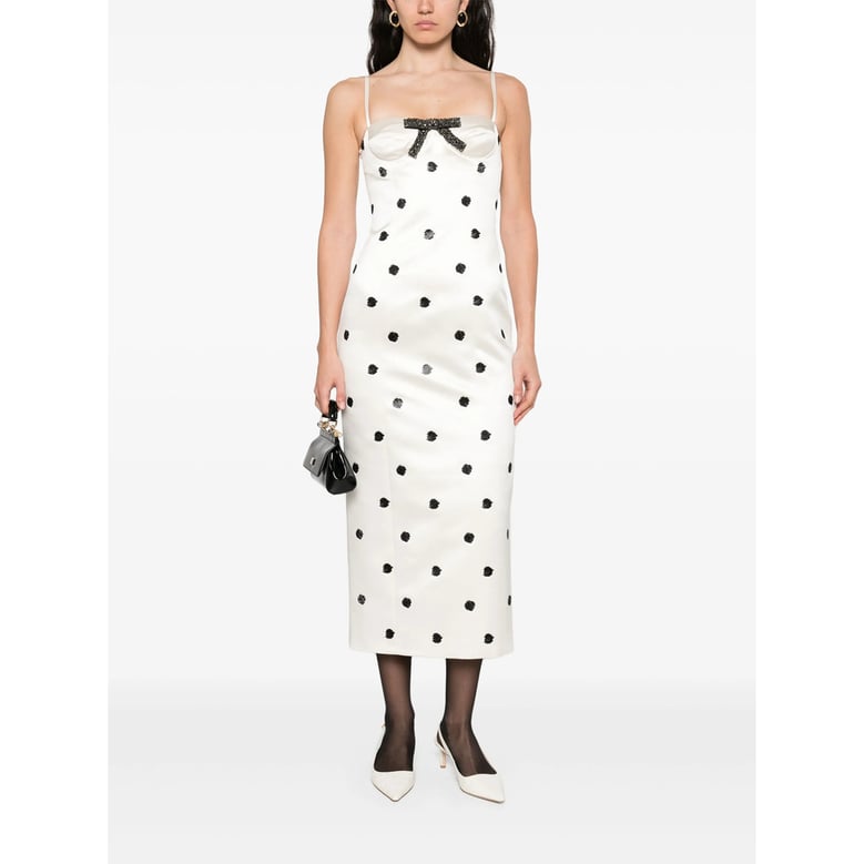 cocktail dress white/black by Selfnex