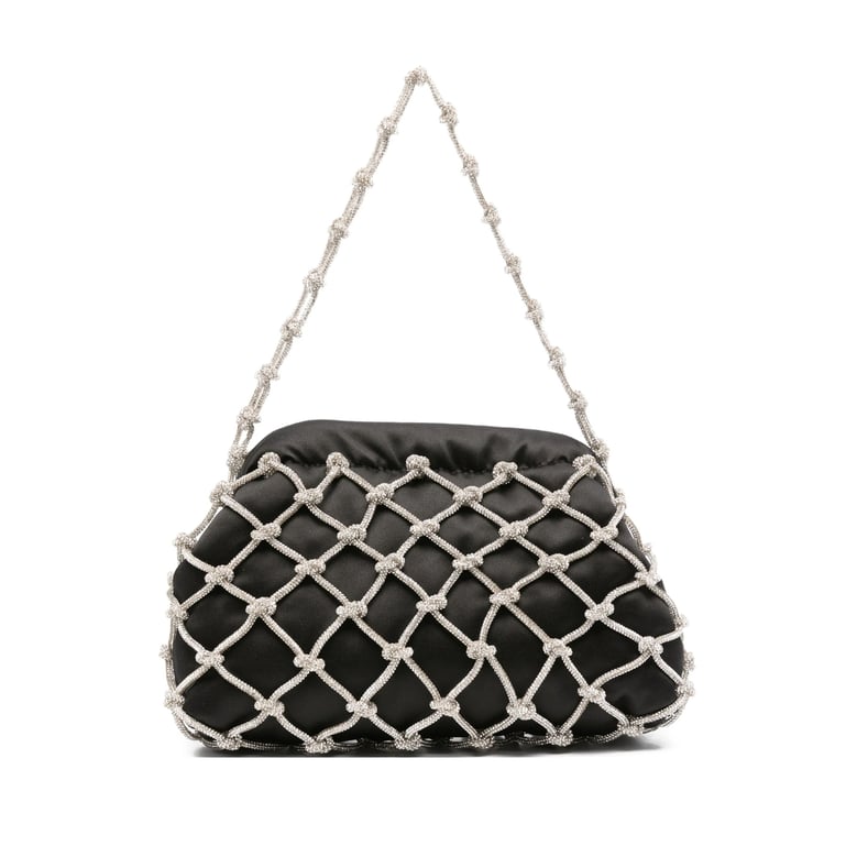 rosantica black clutch bag by Selfnex