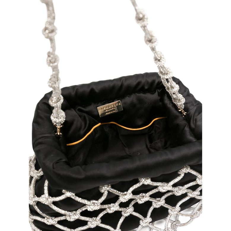 rosantica black clutch bag by Selfnex