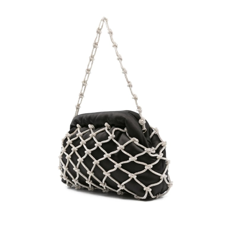 rosantica black clutch bag by Selfnex