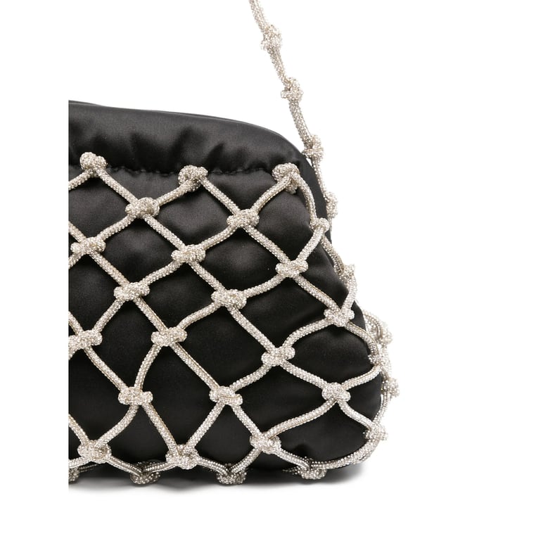 rosantica black clutch bag by Selfnex
