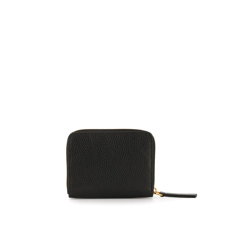 leather zip-around purse by Selfnex