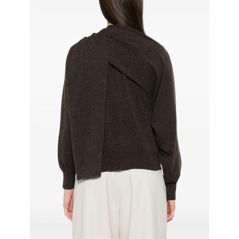 sweater in brown cashmere by Selfnex