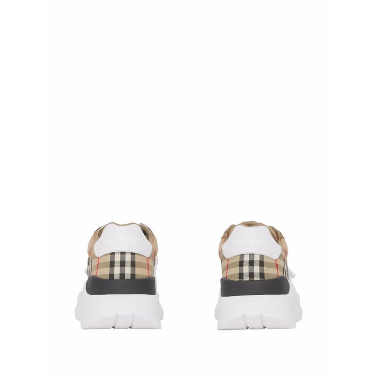 trainers vintage check neutrals/white by Selfnex