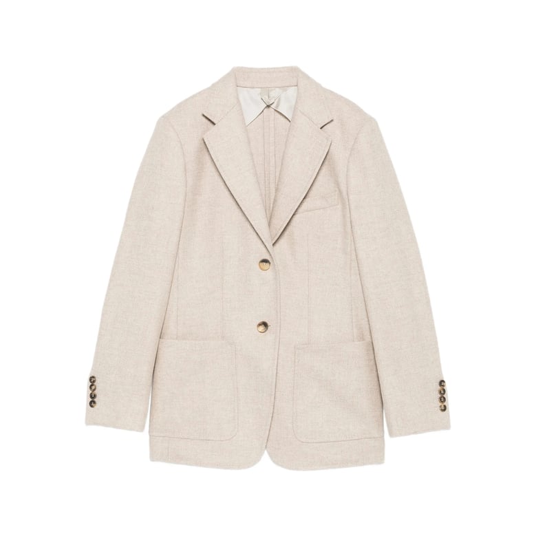 jacket caraffa camel hair & cashmere by Selfnex