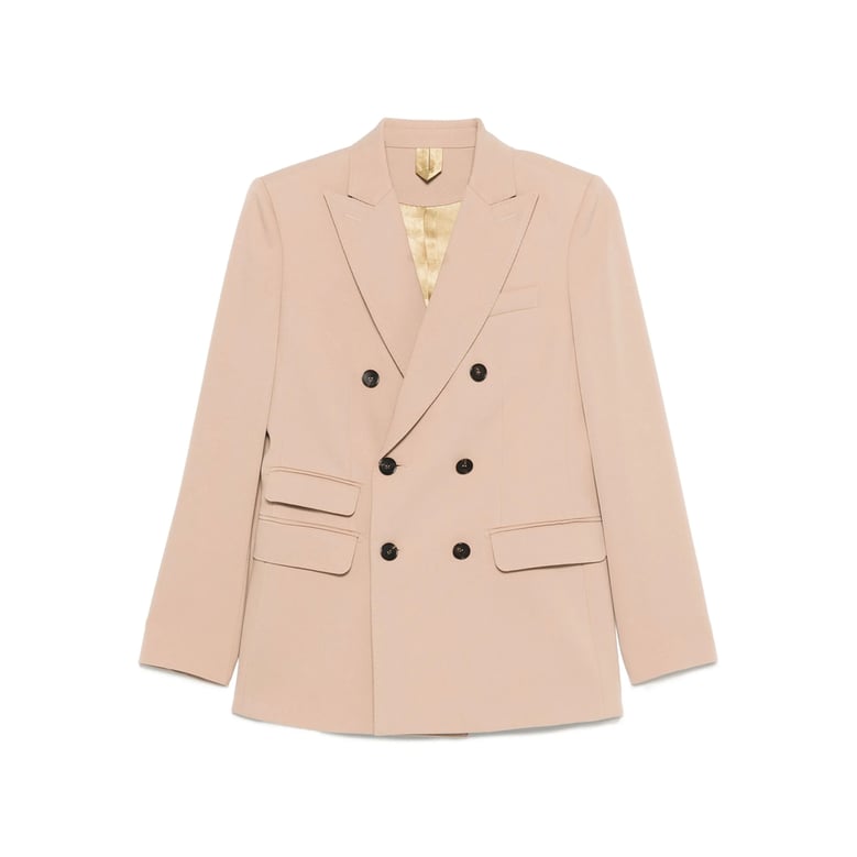 blazer tauro beige virgin wool by Selfnex