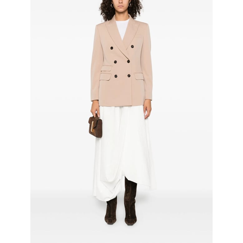 blazer tauro beige virgin wool by Selfnex