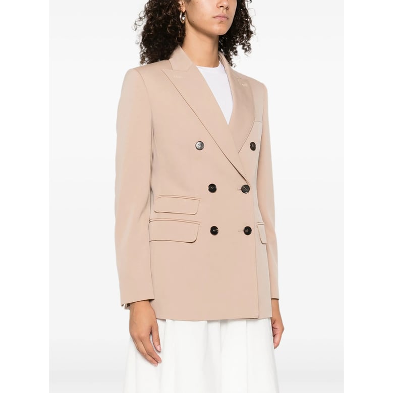 blazer tauro beige virgin wool by Selfnex